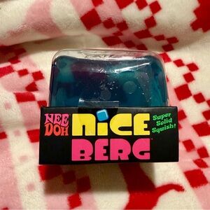 Nee Doh Nice Berg Super Solid Squish - Blue